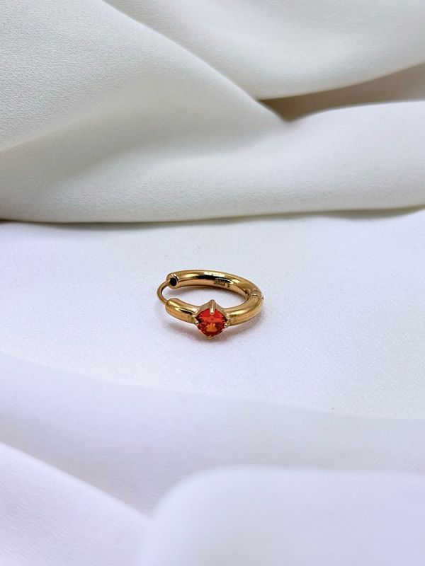 Hoop solitario red