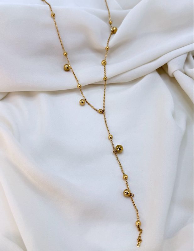 Collana rain boule gold