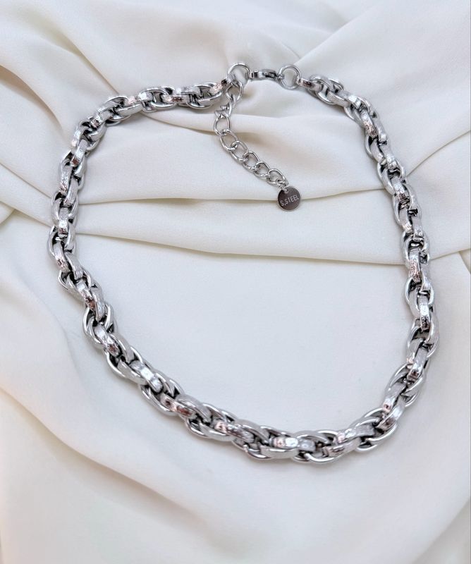 Girocollo vanity silver