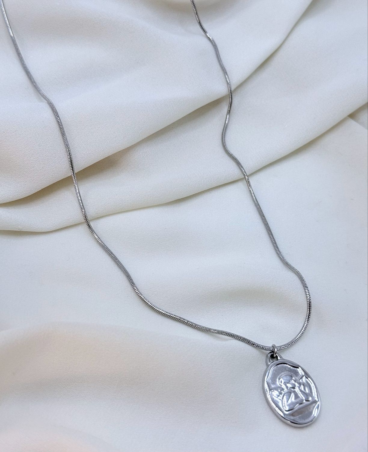 Collana angioletto silver