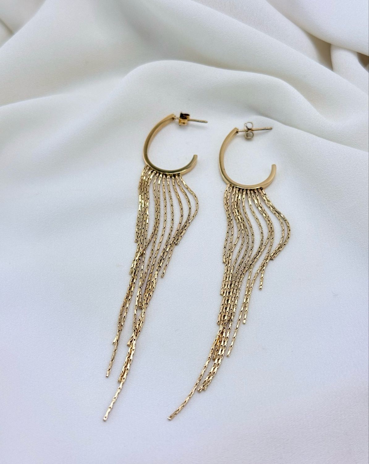 Orecchini fringe Gold