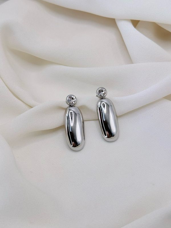 Orecchini duck silver