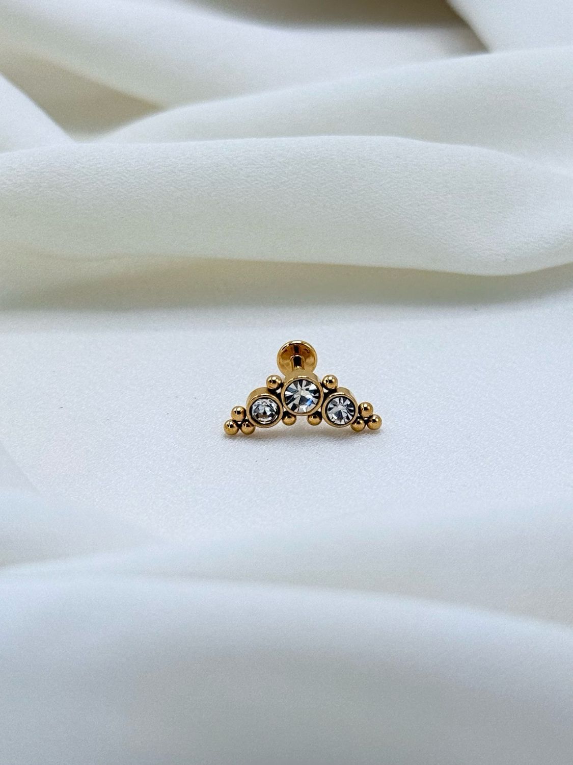Piercing archetto gold