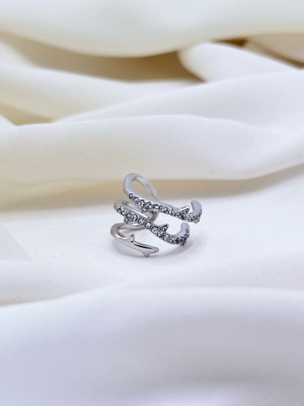 Earcuff Ursula silver