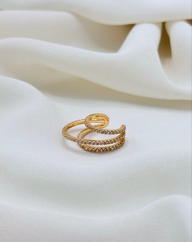 Earcuff trio luce Gold