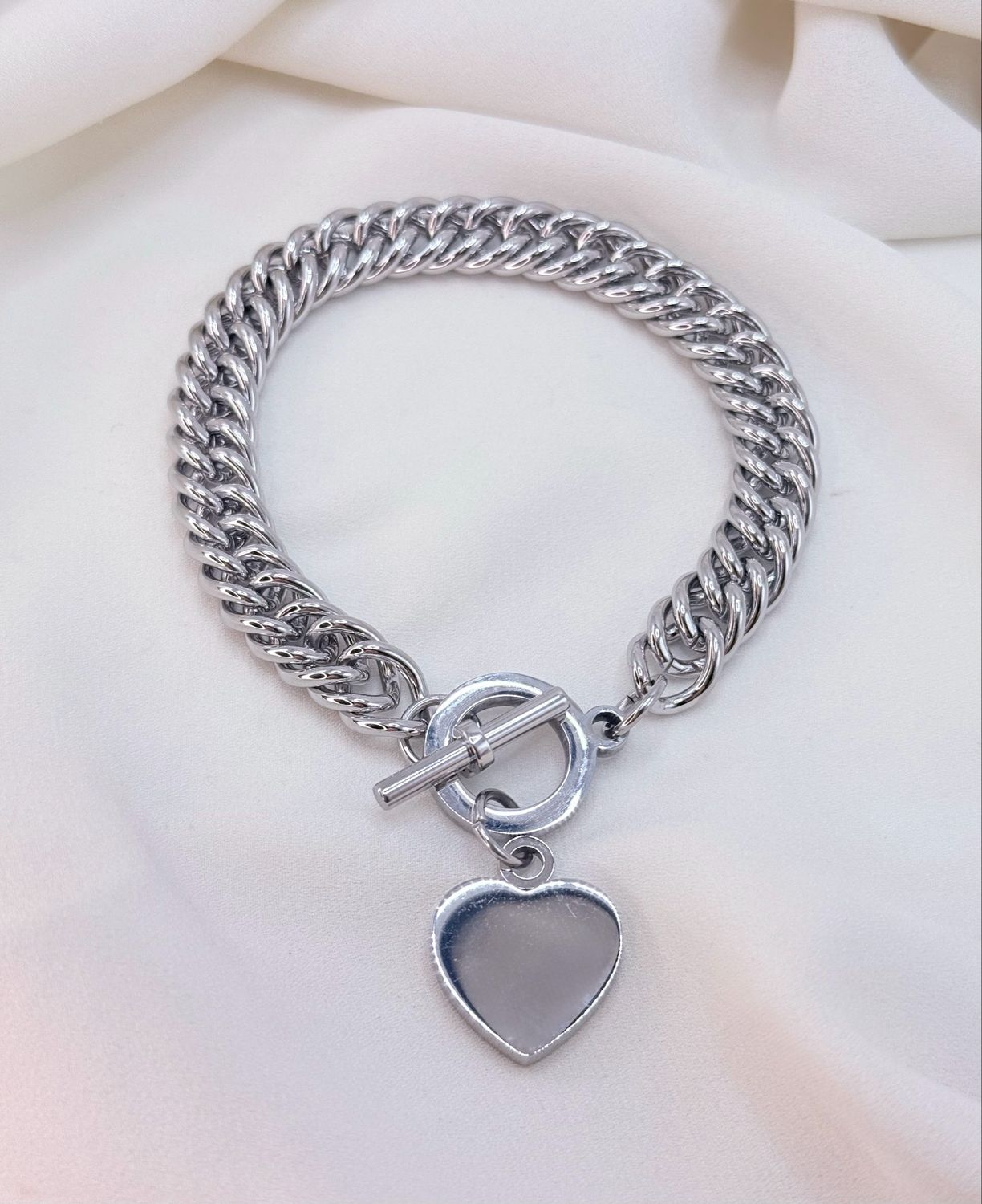 Bracciale grumetta amati silver