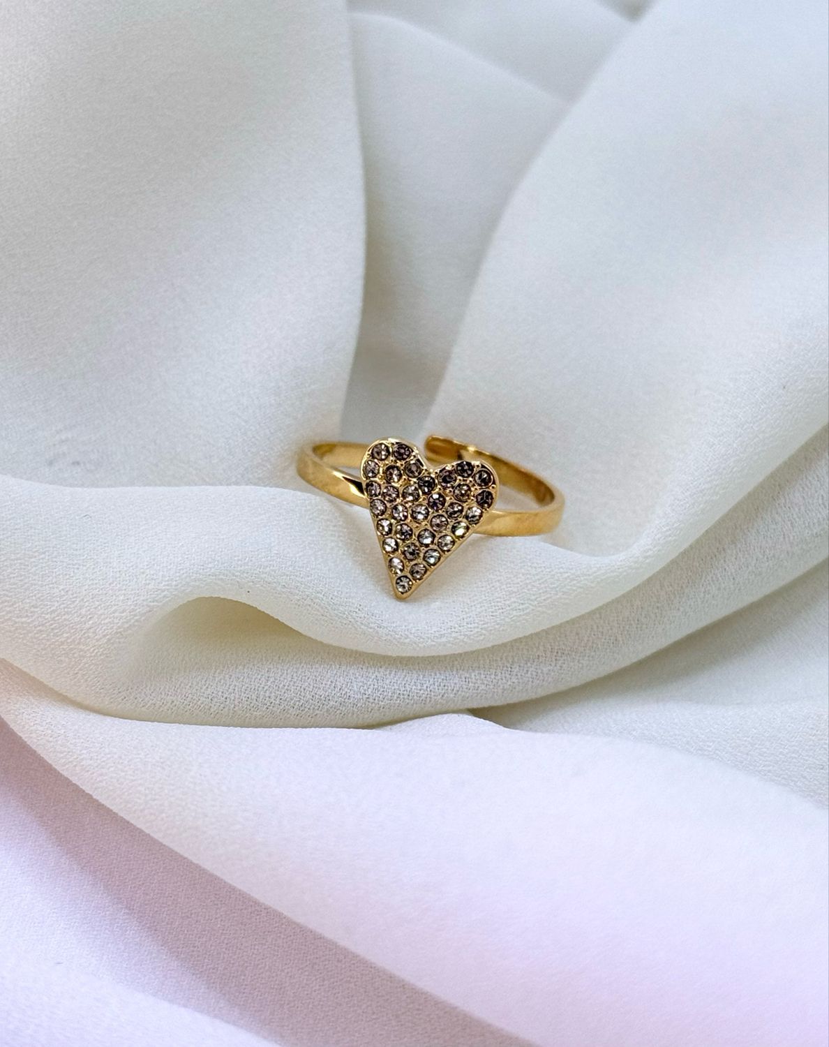 Anello love pavè Gold