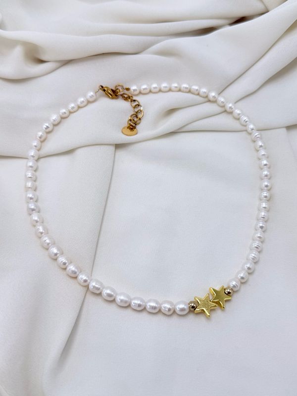 Girocollo stars perle