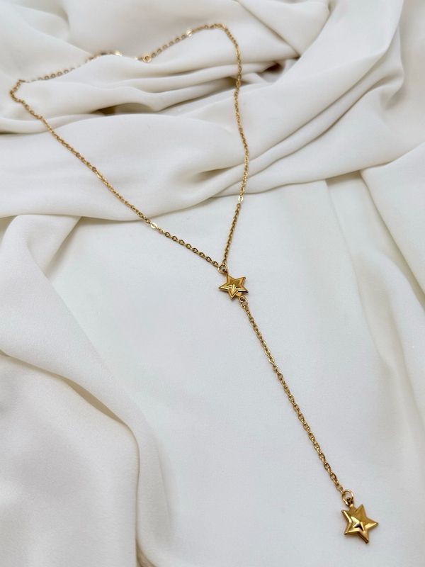Collana duet star tie