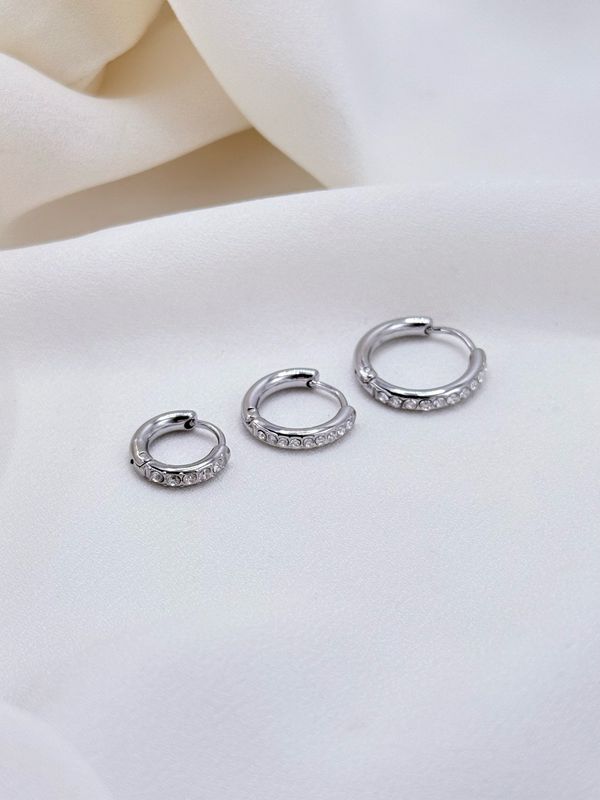 Hoop classic light M silver Hoop classic light M silver