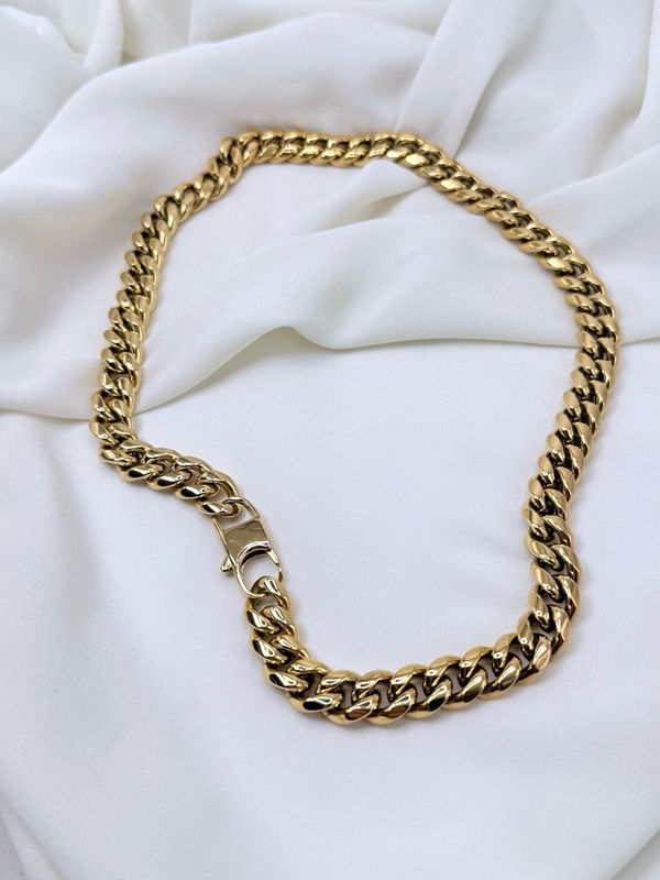 Girocollo grumetta Gold moschettone