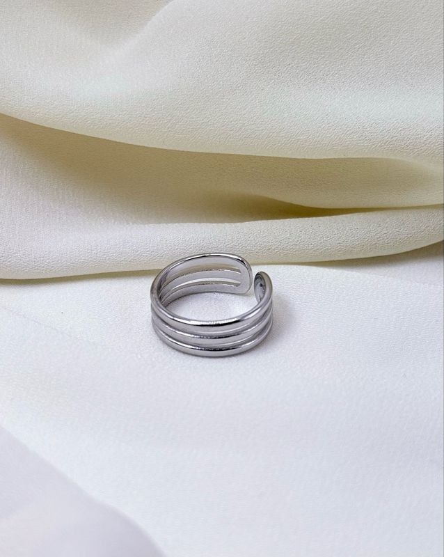Anello falange trio silver