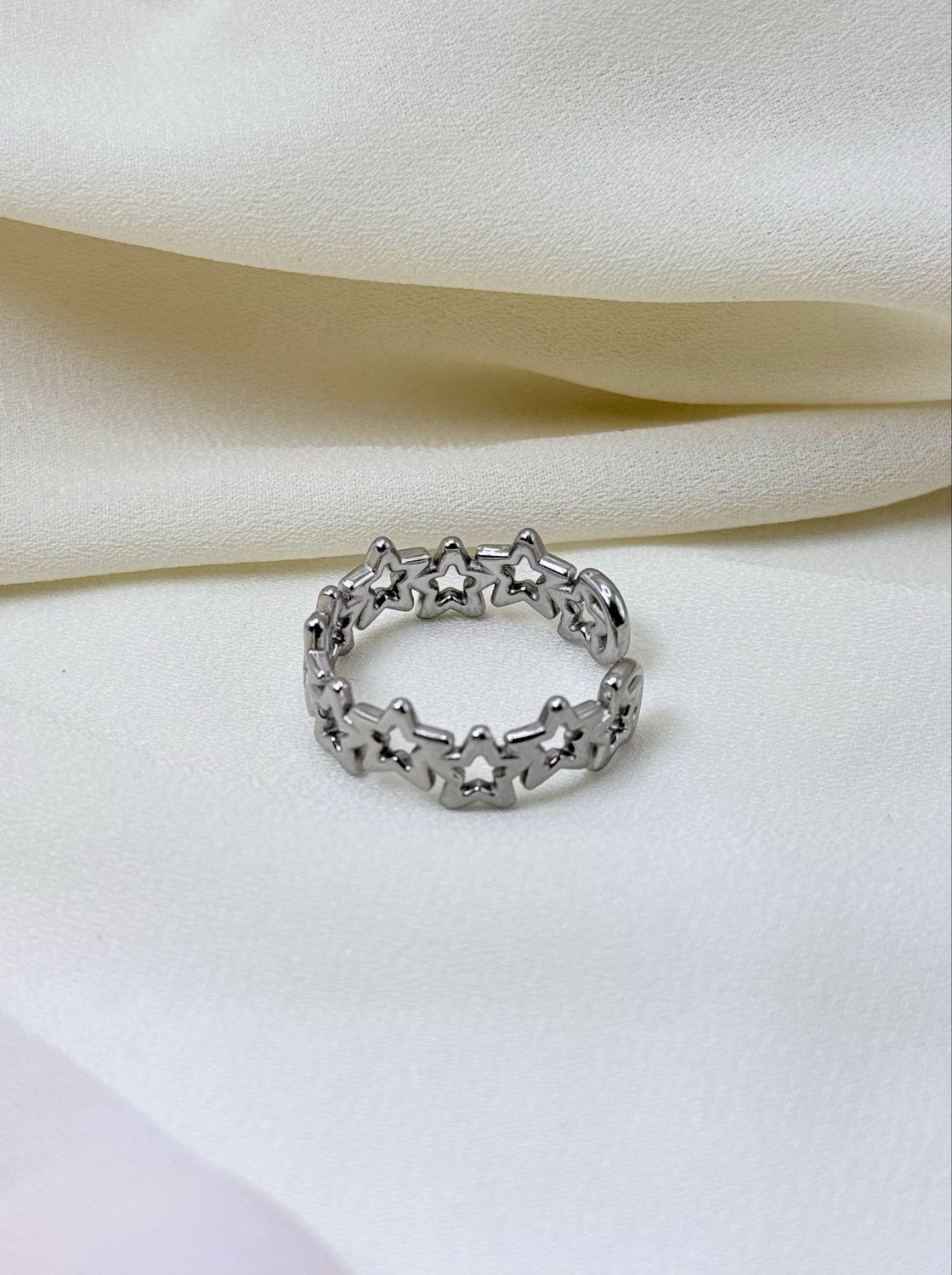 Anello stelline silver