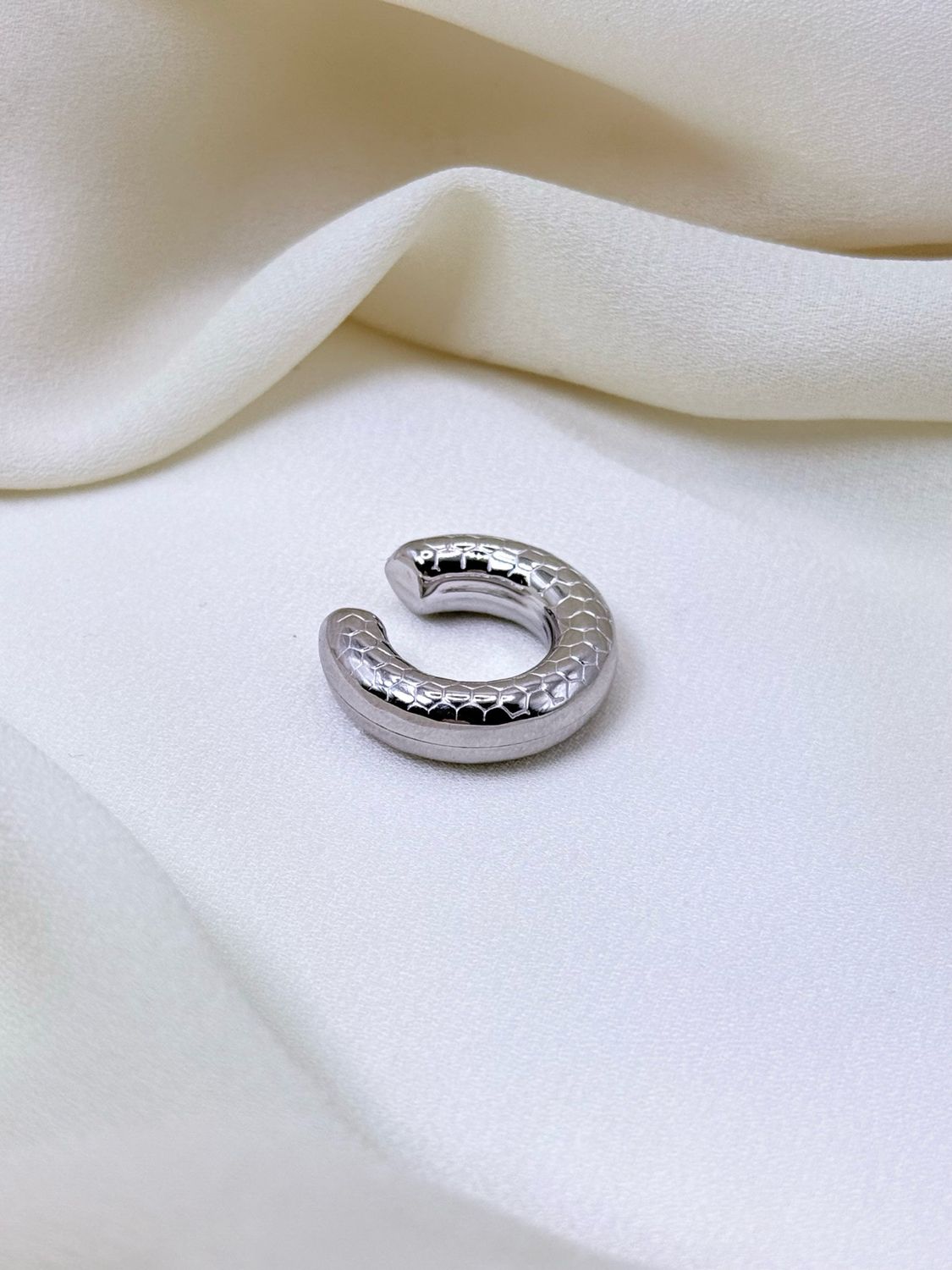 Earcuff snake silver