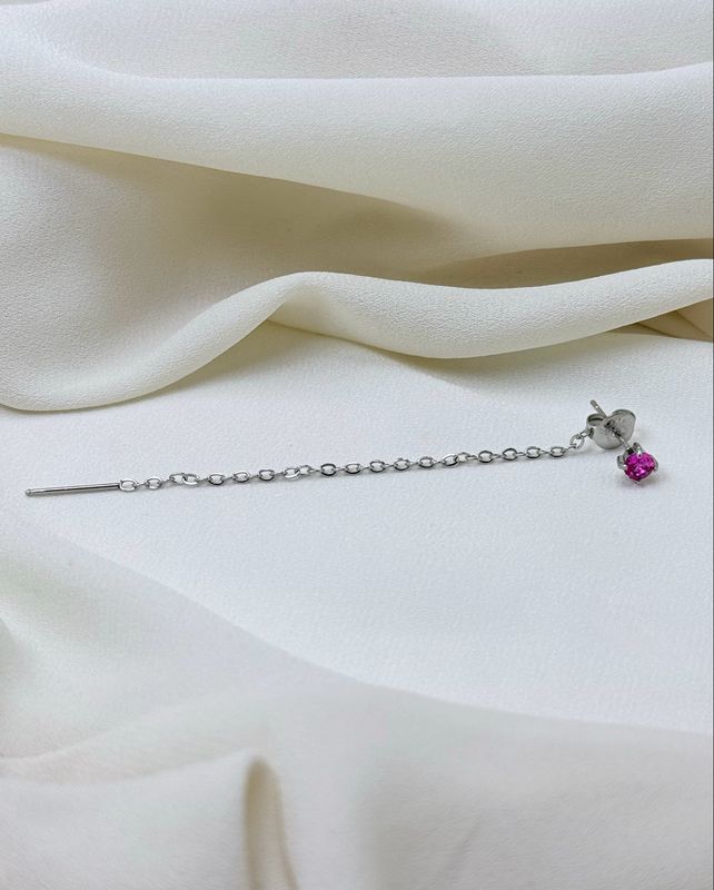 Fake saliscendi fucsia silver Fake saliscendi fucsia silver