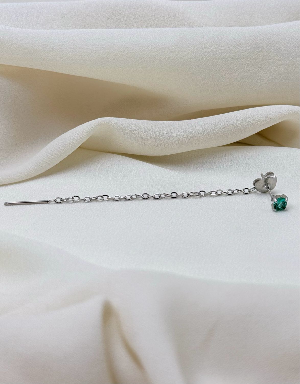Fake saliscendi verde silver