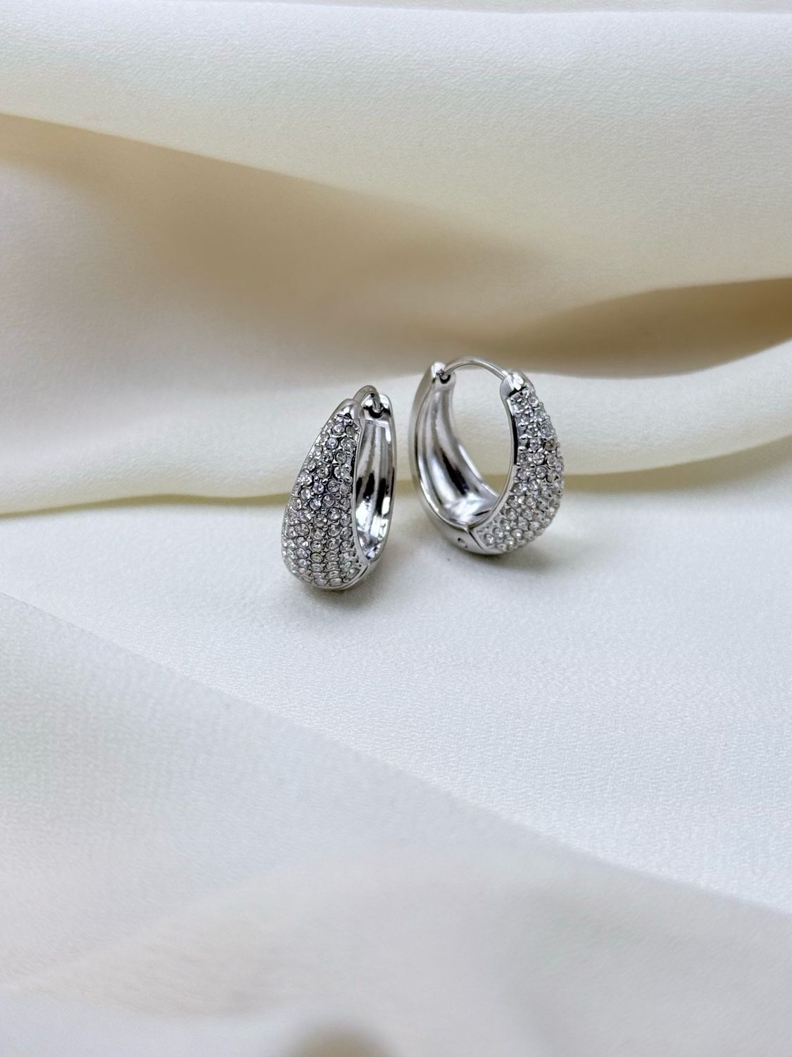 Hoops jelly L silver