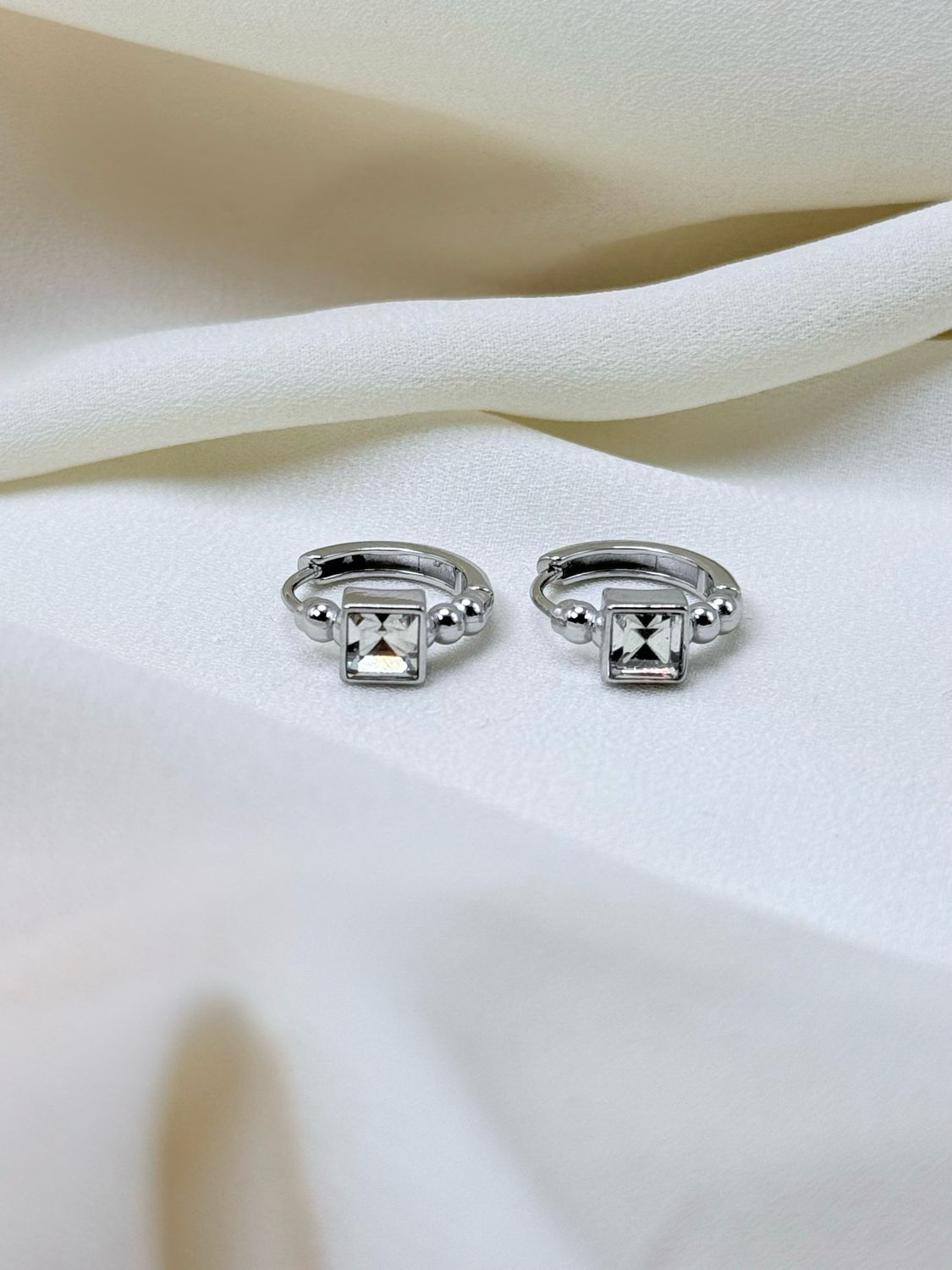 Hoop cubic silver