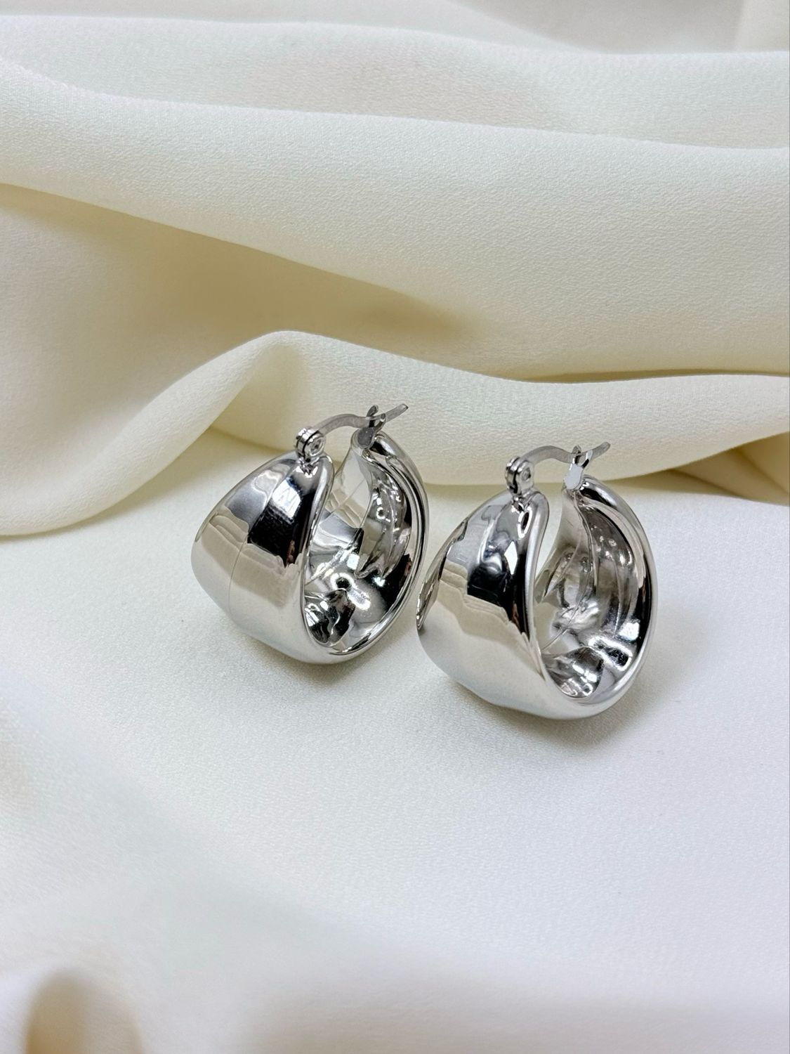 Orecchini velour silver