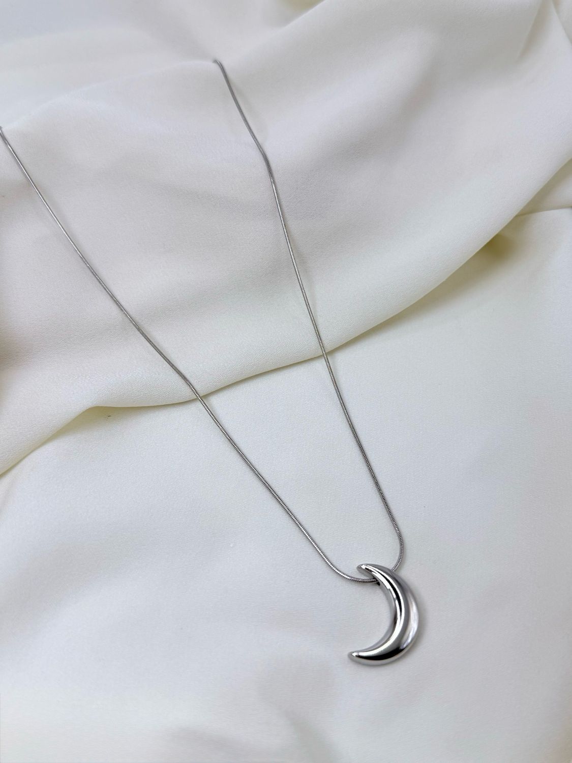 Collana moon silver