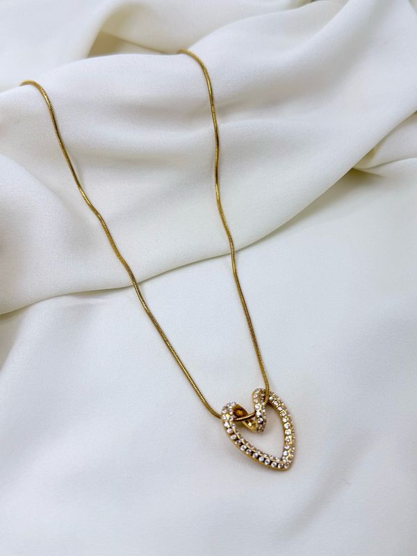 Collana double love Gold