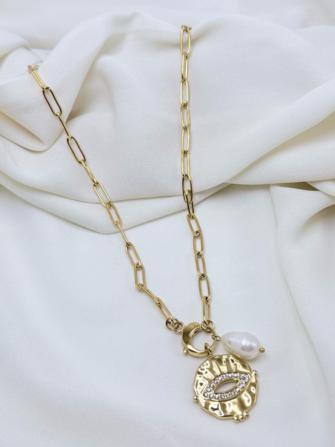 Collana demure eye gold