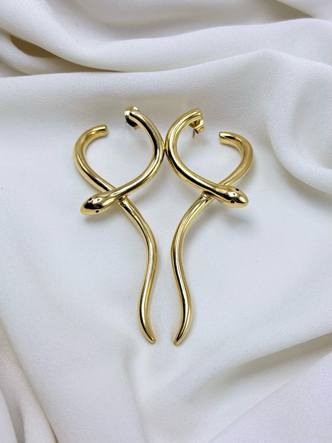 Orecchini medusa gold