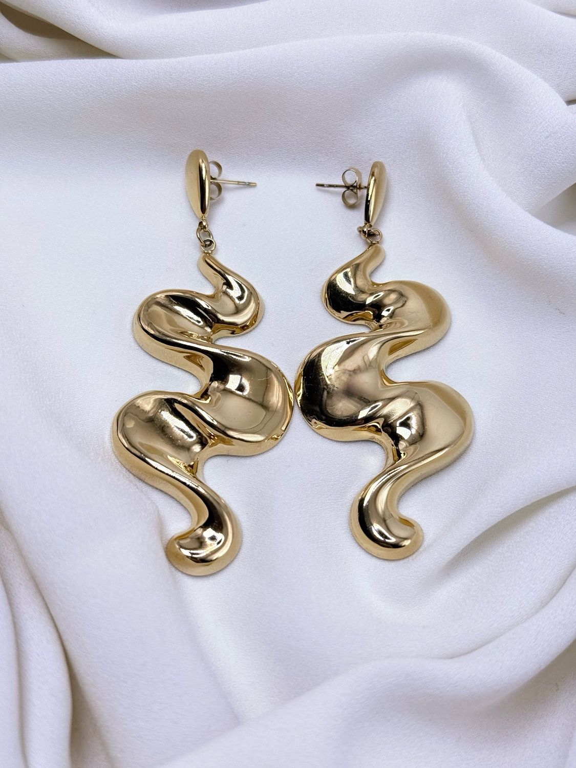 Orecchini curvy Gold