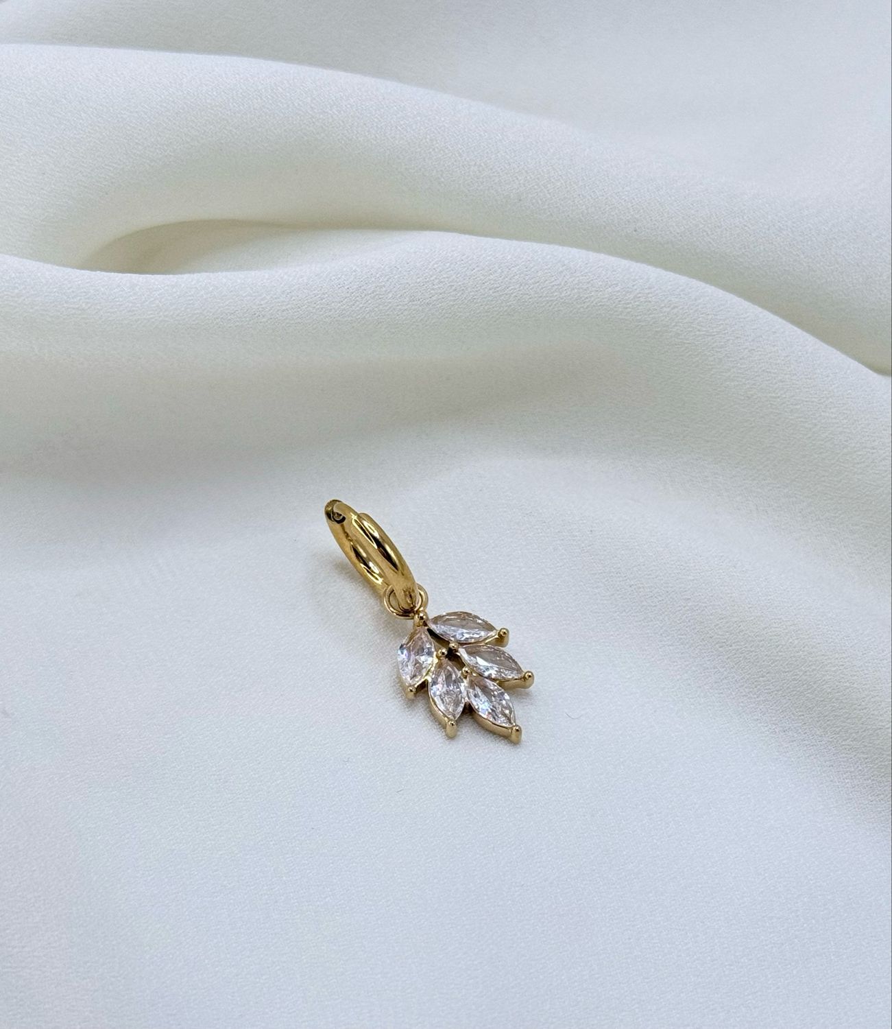 Hoop fogliolina gold