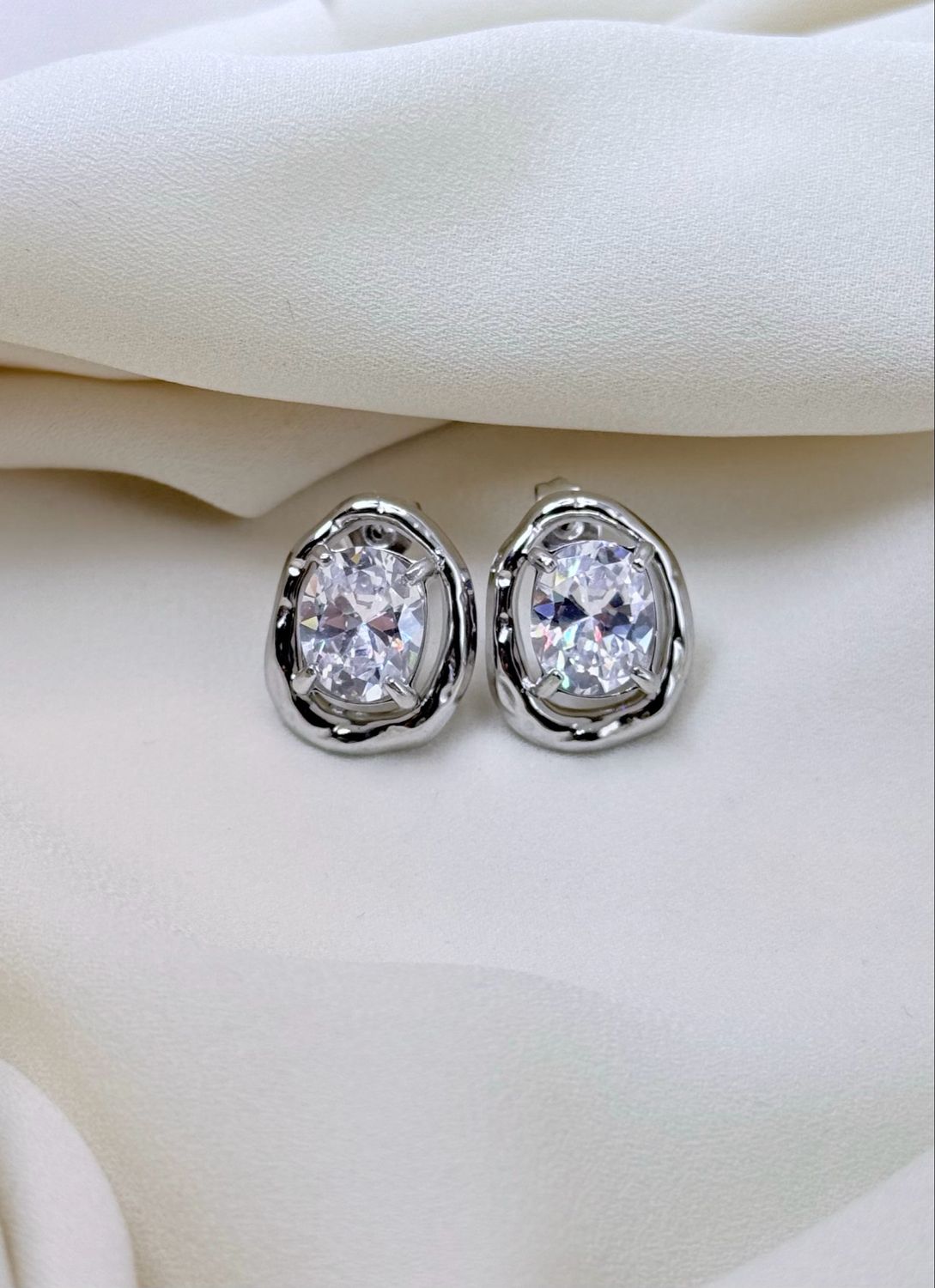 Orecchini big luce silver