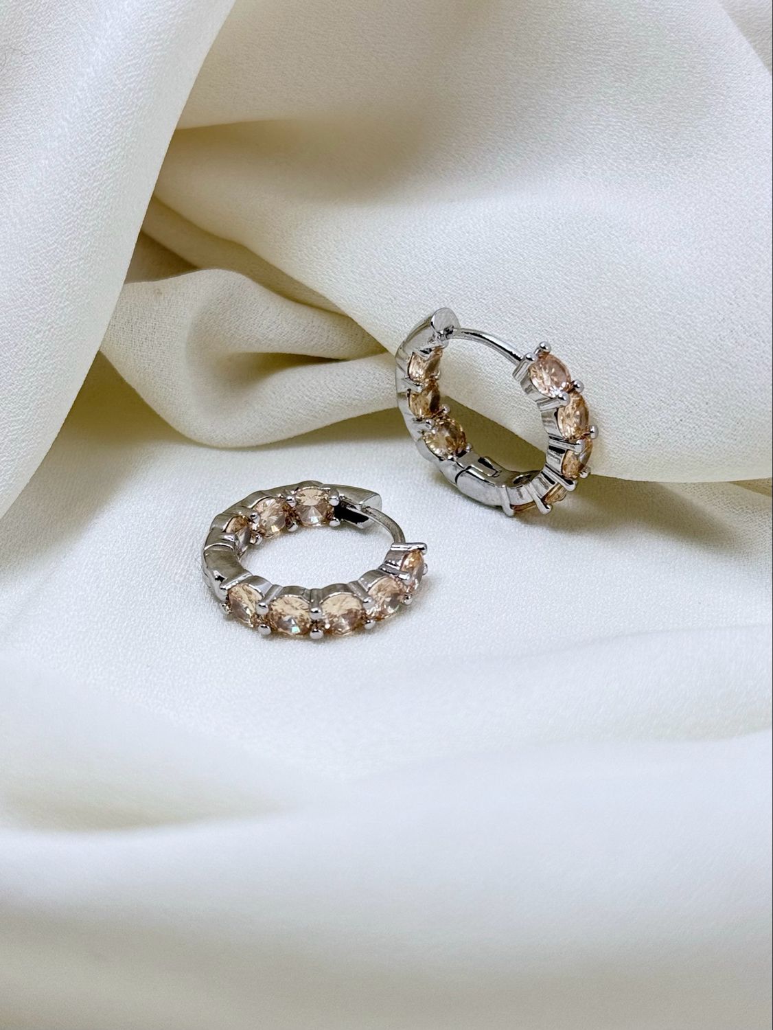 Hoops boreale champagne silver