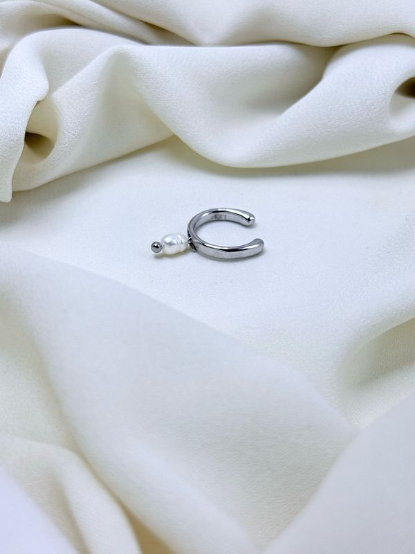 Earcuff demure silver