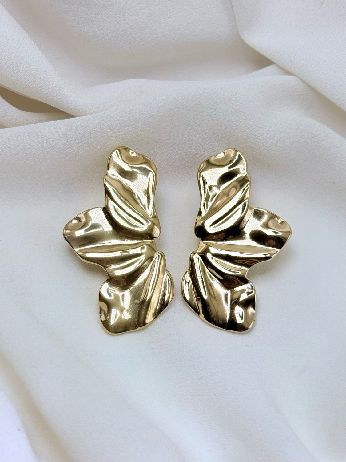 Orecchini ibiscus Gold