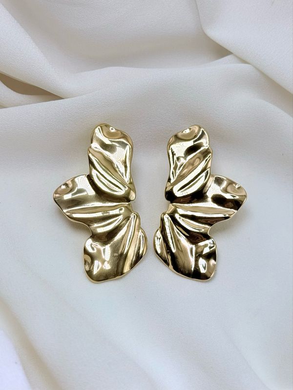 Orecchini ibiscus Gold