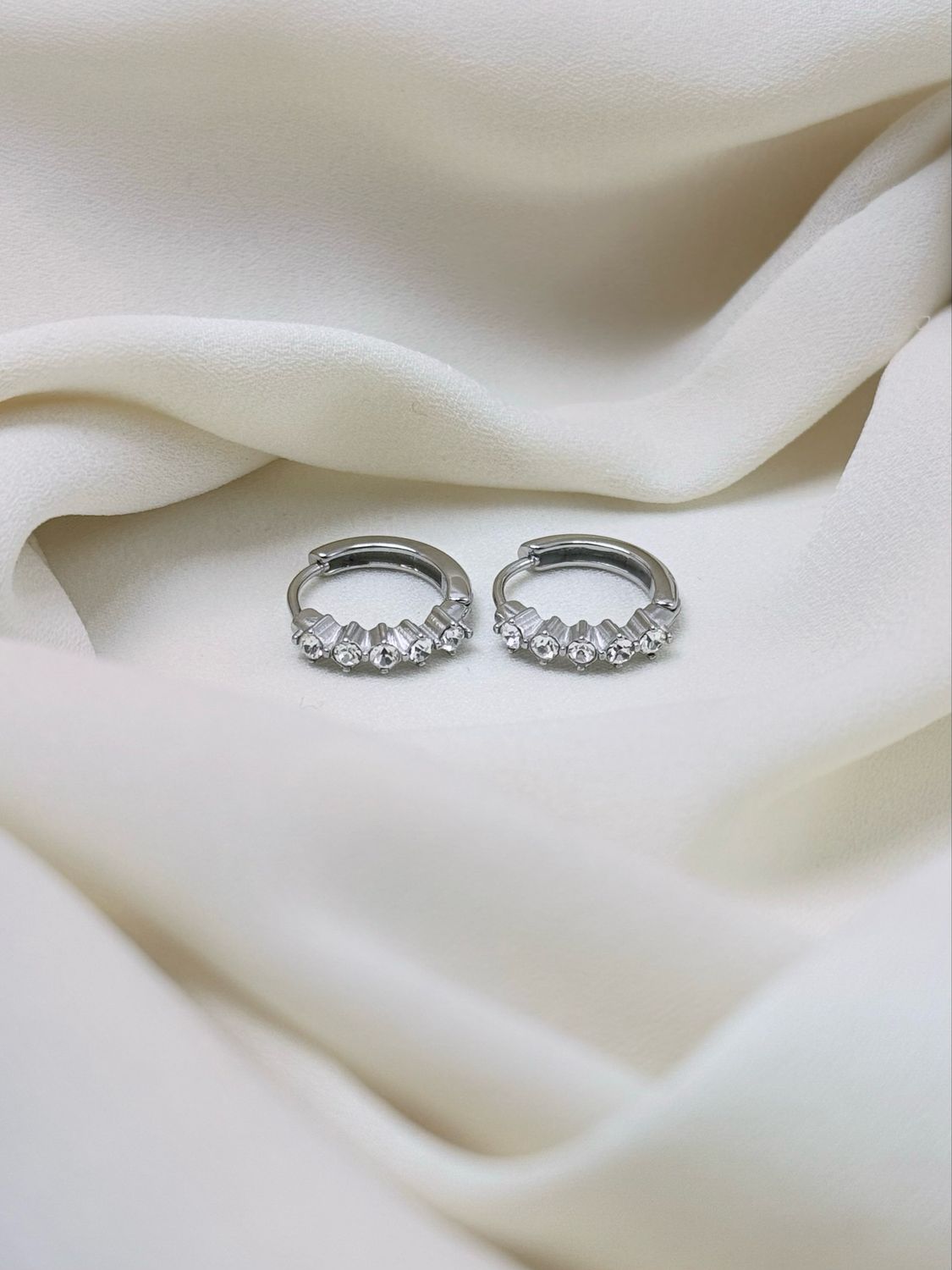 Hoop verettina silver