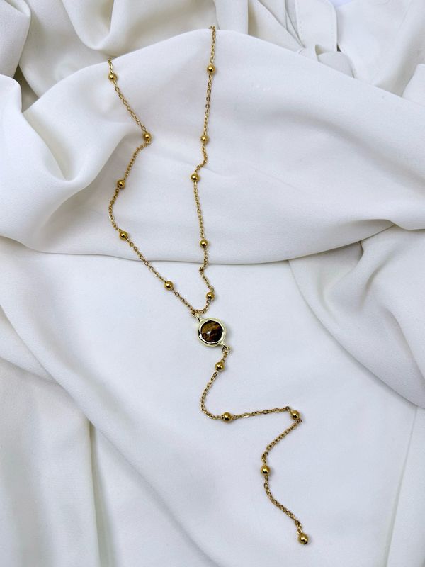 Collana brown pendol