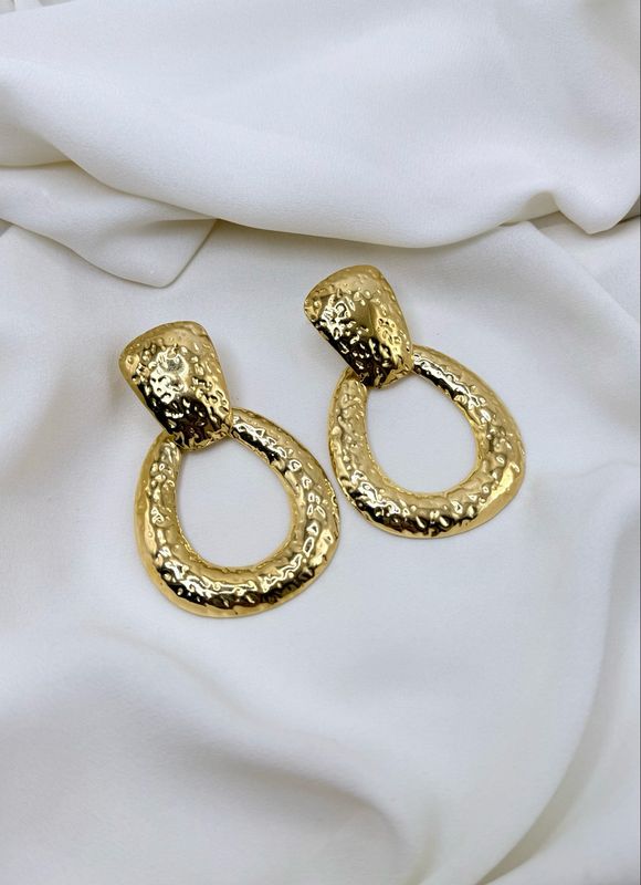 Orecchini y2k gold