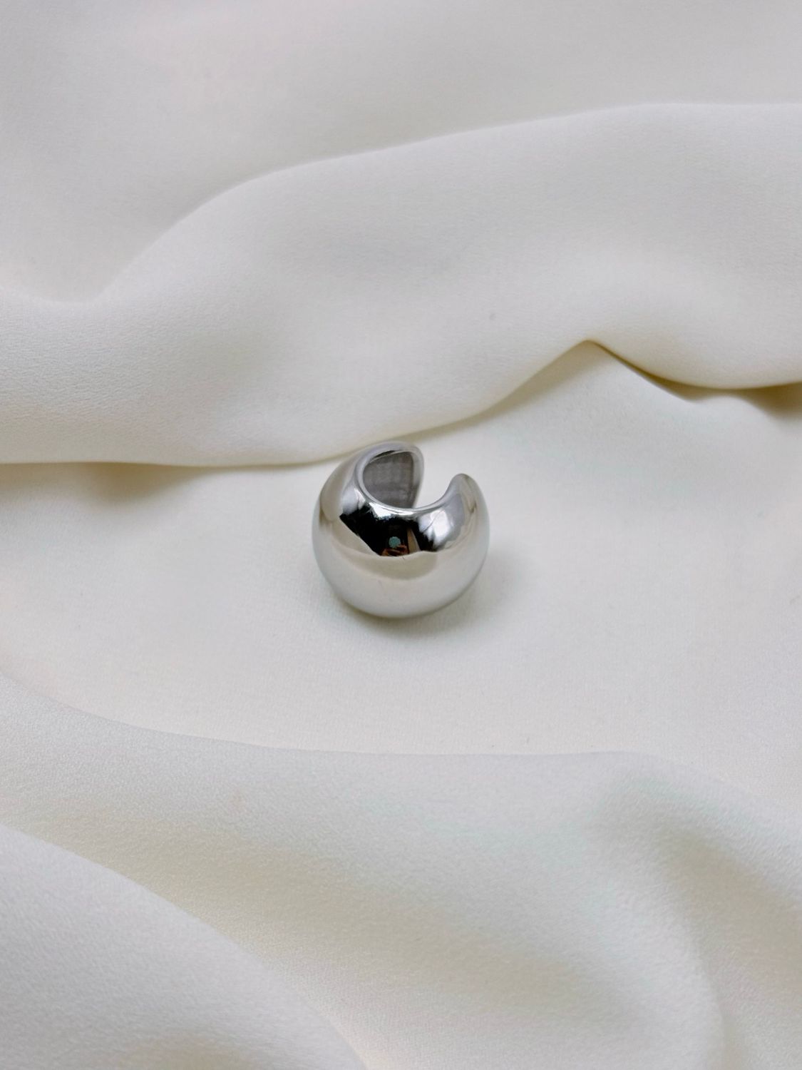 Earcuff sfera silver