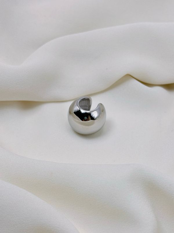 Earcuff sfera silver