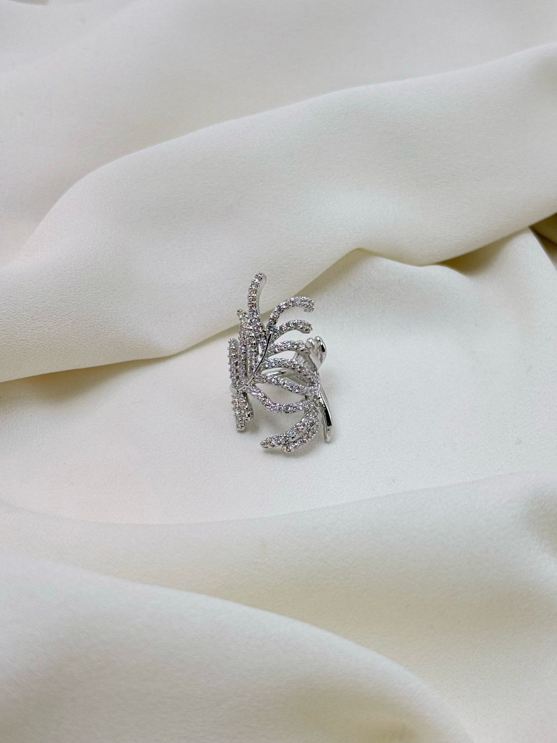 Earcuff ramoscello silver