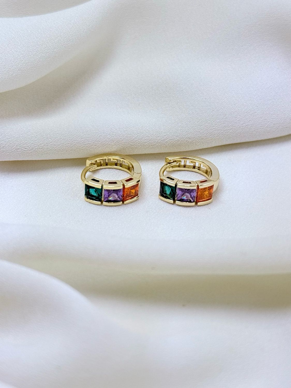 Hoops trilogy multicolor Gold