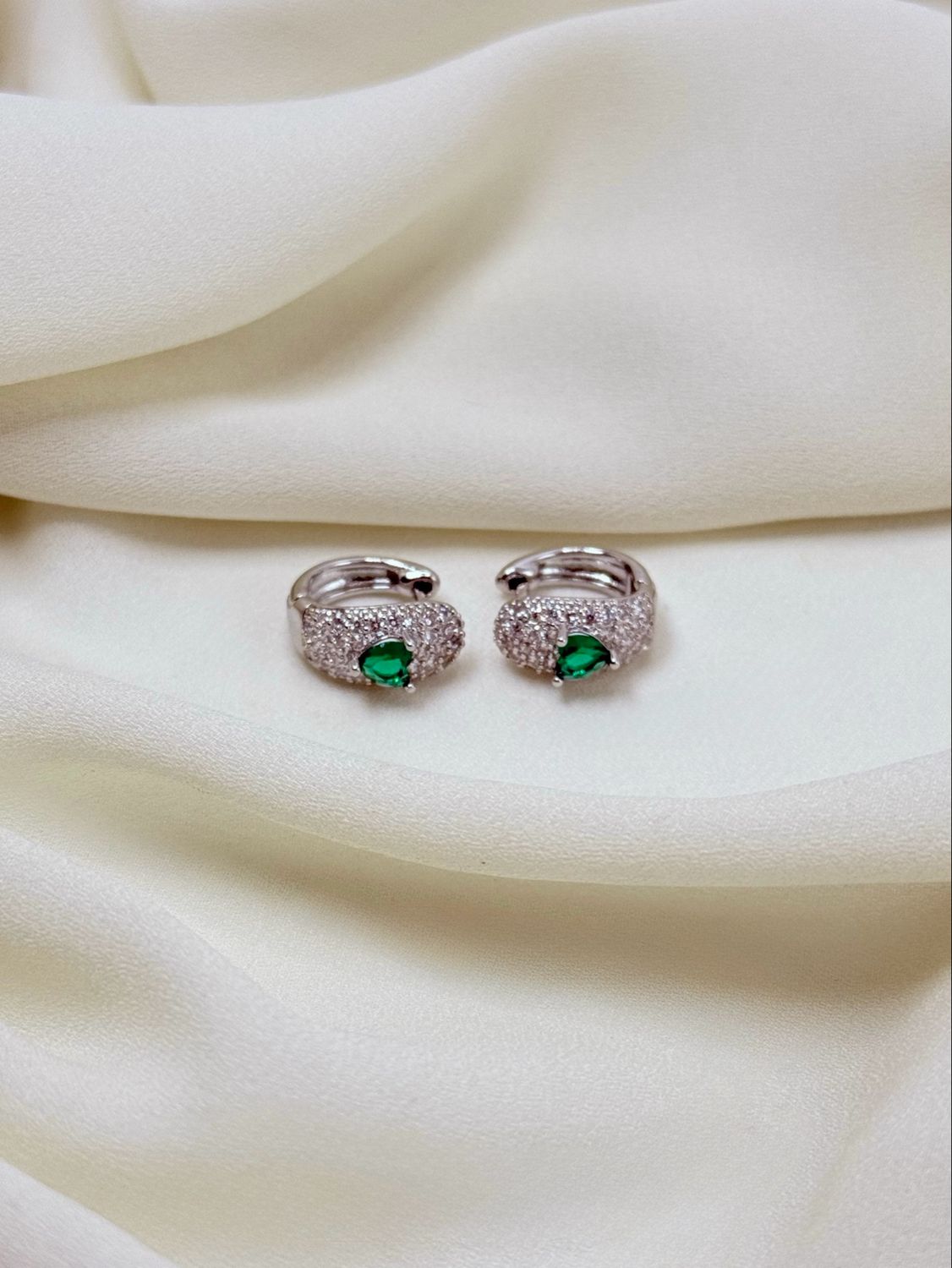 Hoops love pavè verde