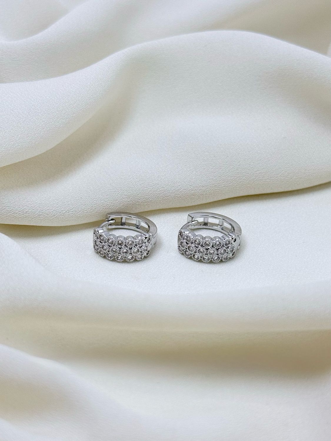 Hoops fascia trio silver