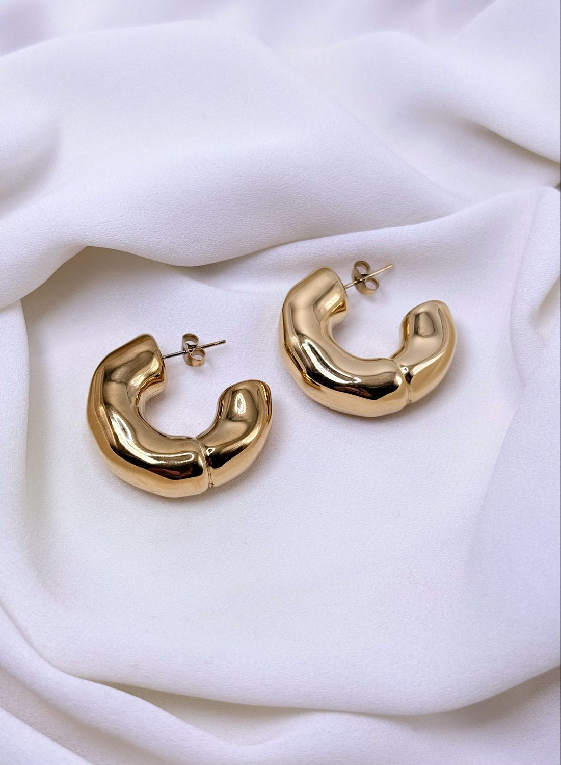 Orecchini bones Gold