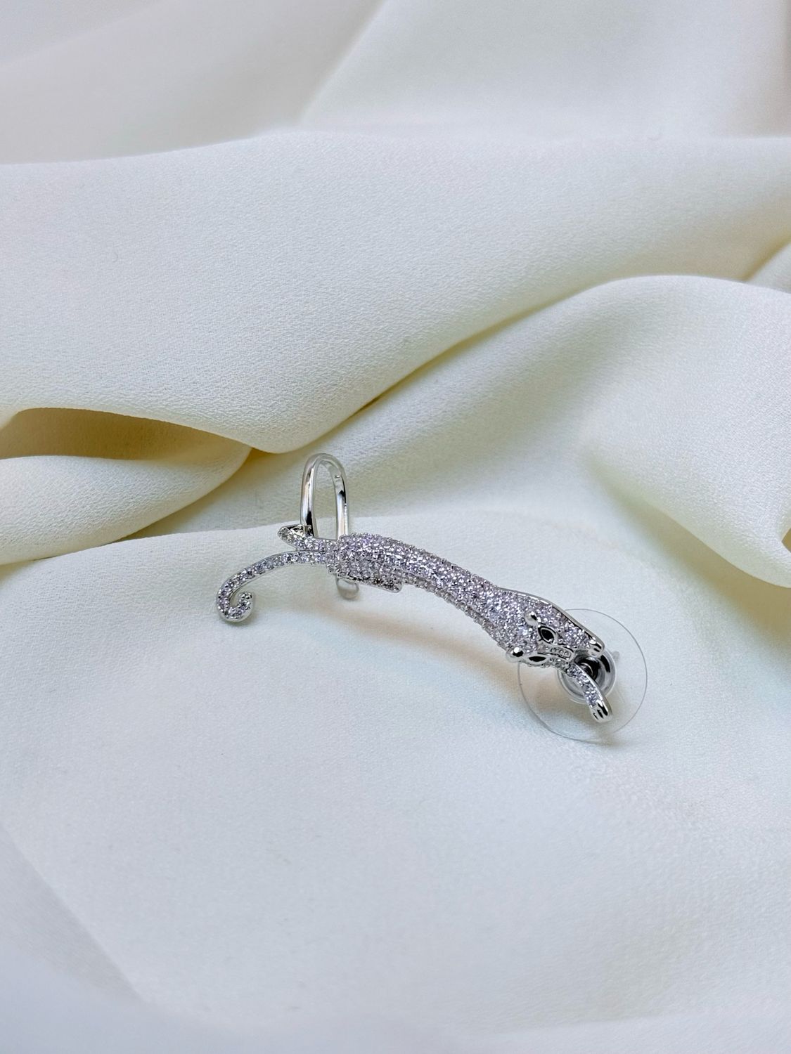 Cuffia giaguaro silver