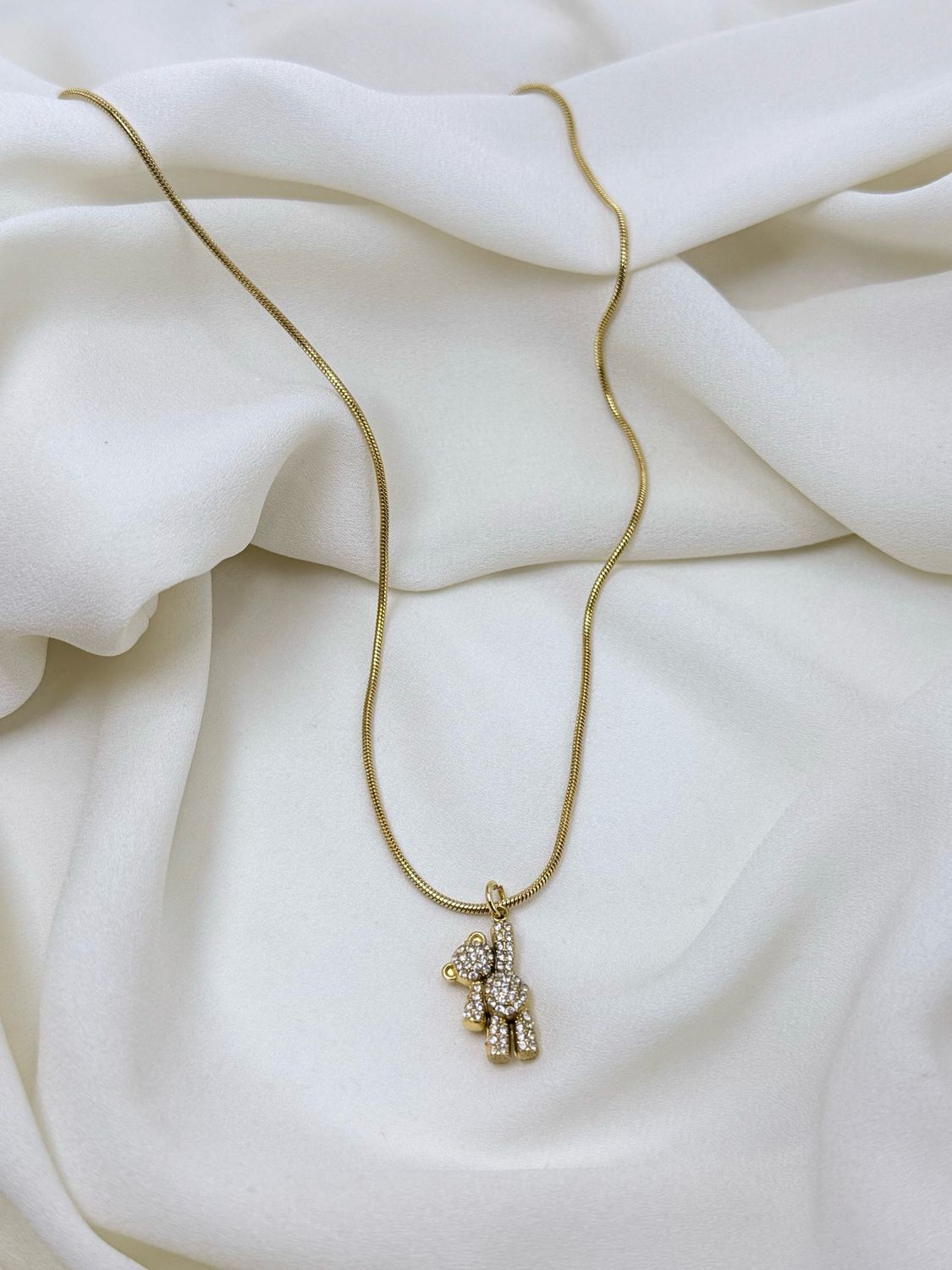 Collana mini teddy gold