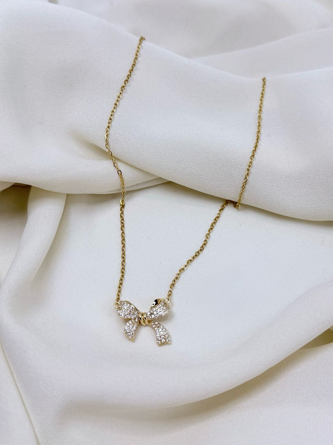 Collana fiocchetto Gold