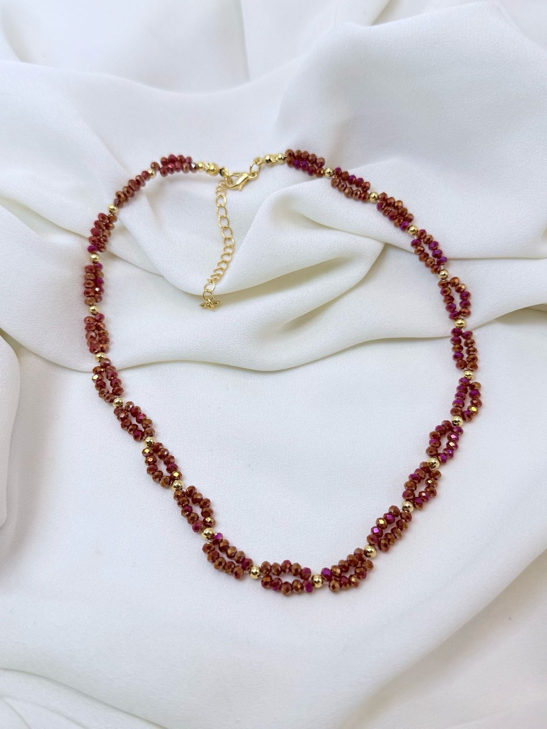 Chocker y2k burgundy