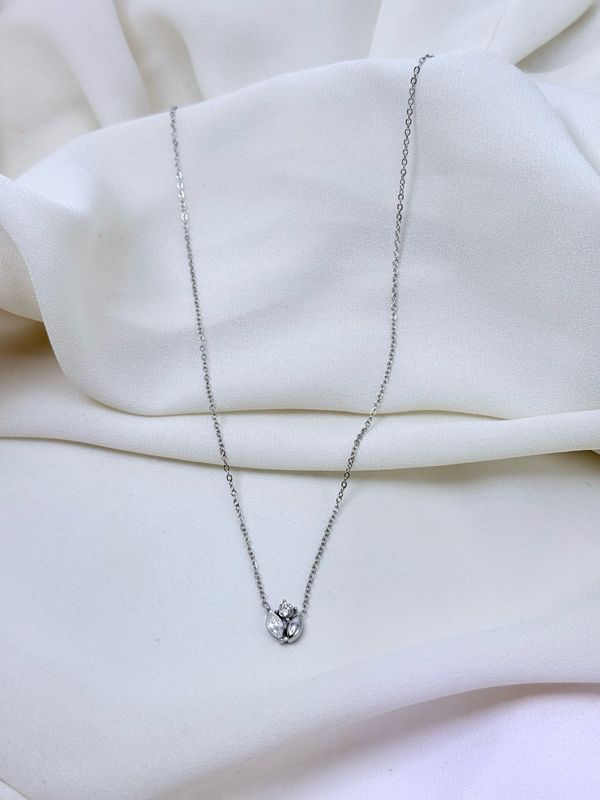 Collana tullipà silver