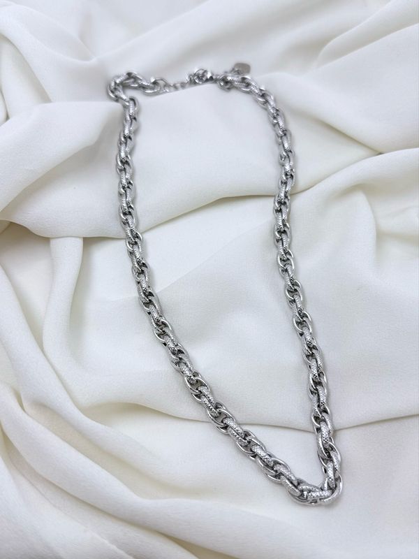 Collana infinity silver